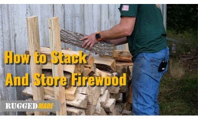 How to Stack Firewood