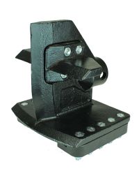 Log Splitter Wedge: 4-Way, Removable Wings