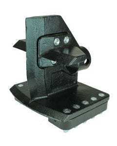 Log Splitter Wedge: 4-Way, Removable Wings
