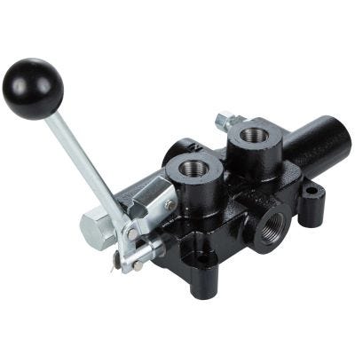 Log Splitter Valve: 25 GPM, 1/2" Work Ports, Auto Return Detent