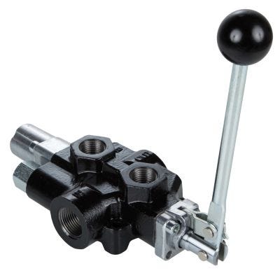 Log Splitter Valve: 18 GPM, 1/2" Work Ports, Auto Return Detent