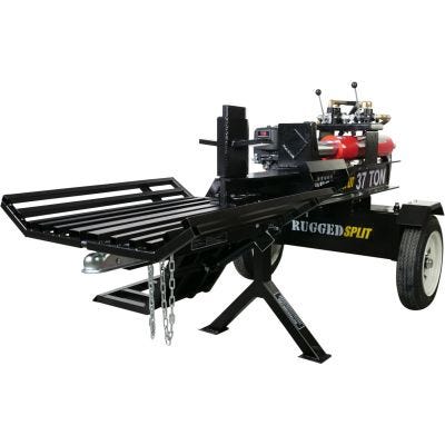 RuggedSplit 728-30-HE Log Splitter: 28-Ton, Honda 389cc, Log Lift, 30" Stroke