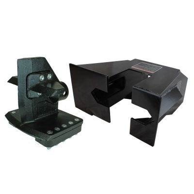 Log Splitter 4-Way Wedge Blade with Log Knock-Off
