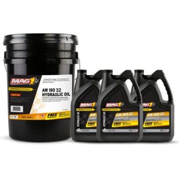 MAG 1 Hydraulic Fluid: AW ISO 32, 8-Gallon Starter Pack
