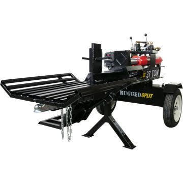 RuggedSplit 728-30-HE Log Splitter: 28-Ton, Honda 389cc, Log Lift, 30" Stroke